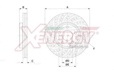 Disque de frein AP XENERGY X602729