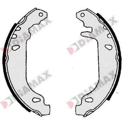 Jeu de mâchoires de frein DIAMAX N01022