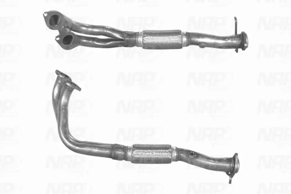 Tuyau d'échappement NAP carPARTS GmbH CAF10575