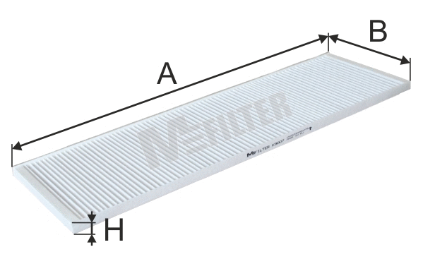 Filtre, air de l'habitacle MFILTER K 9007