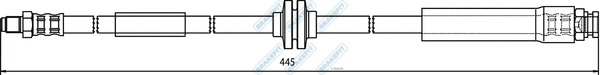 Flexible de frein APEC BHO4288