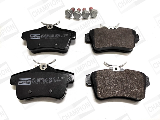 Kit de plaquettes de frein, frein à disque CHAMPION 573315CH