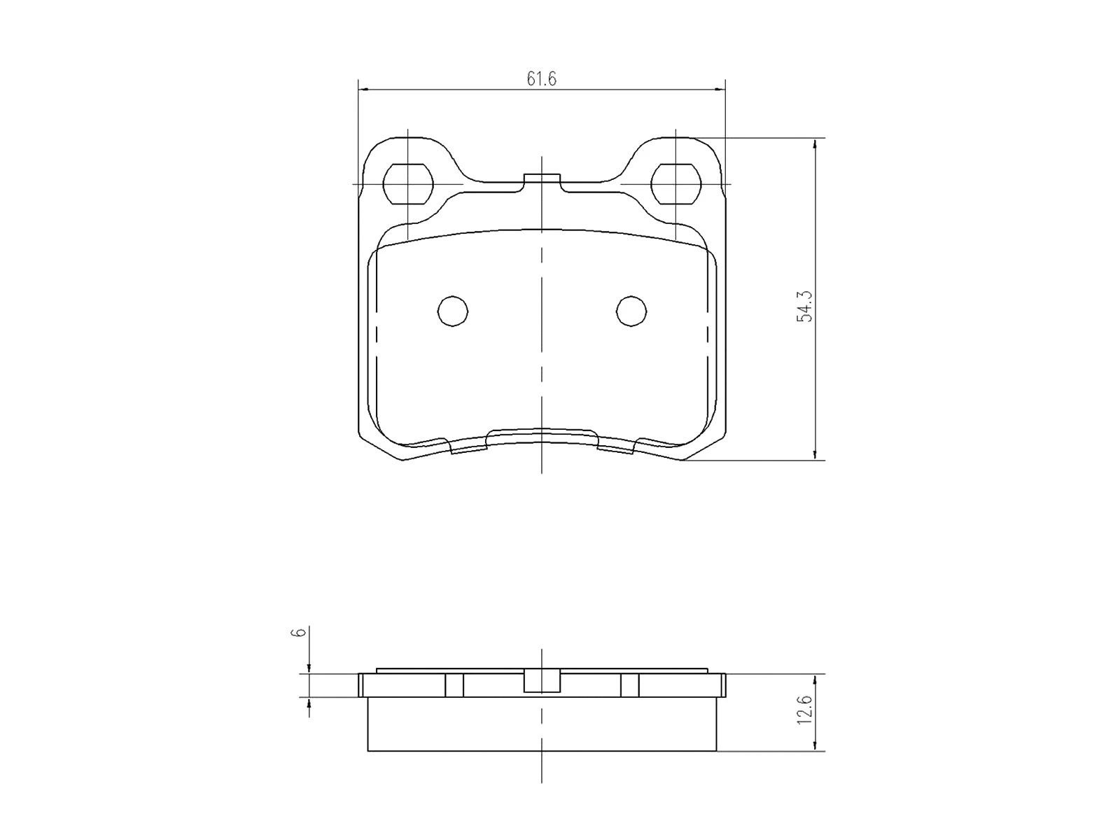 Kit de plaquettes de frein, frein à disque A.Z. Meisterteile AZMT-44-022-1279