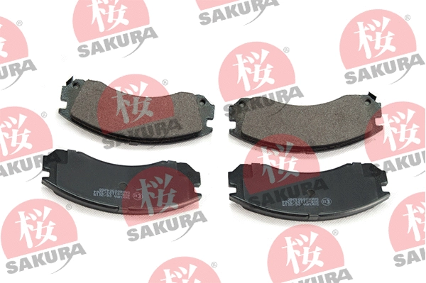 Kit de plaquettes de frein, frein à disque SAKURA 600-50-4280