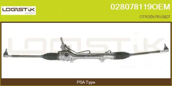 Crémaillère de direction LGK 028078119OEM