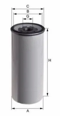 Filtre à carburant UNIFLUX FILTERS XN220