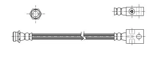 Flexible de frein Technika 49160