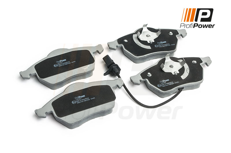 Kit de plaquettes de frein, frein à disque ProfiPower 1B1057