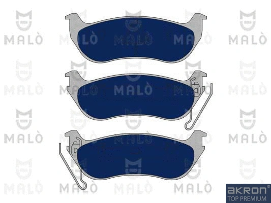 Kit de plaquettes de frein, frein à disque AKRON-MALÒ 1051099