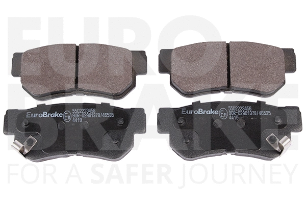 Kit de plaquettes de frein, frein à disque EUROBRAKE 5502223456