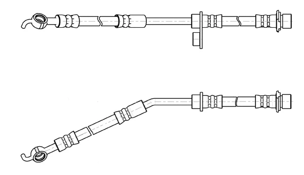 Flexible de frein CEF 512727