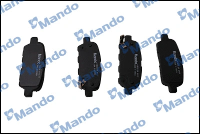 Kit de plaquettes de frein, frein à disque MANDO MPS07NS