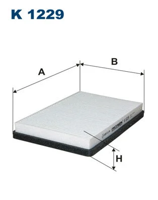 Filtre, air de l'habitacle FILTRON K 1229