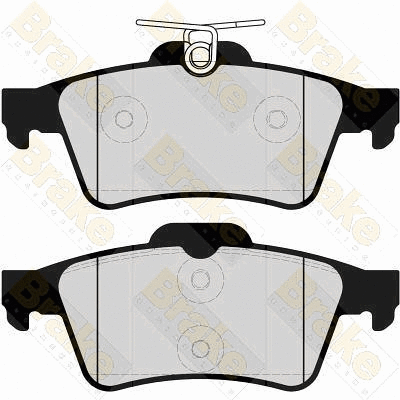 Kit de plaquettes de frein, frein à disque Brake ENGINEERING PA1660