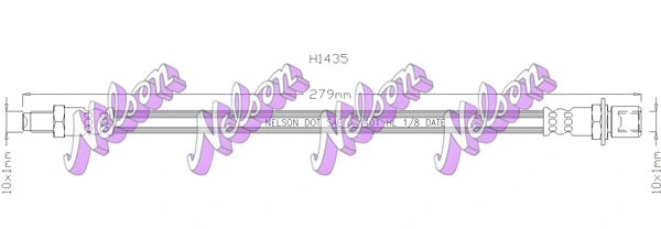 Flexible de frein KAWE H1435
