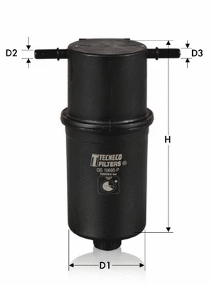 Filtre à carburant TECNECO FILTERS GS10695P