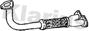 Tuyau d'échappement KLARIUS 301128