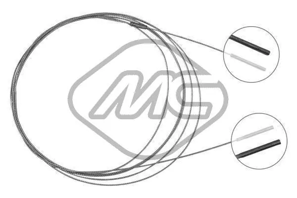 Câble d'accélération Metalcaucho 83821
