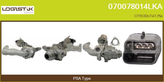 Turbocompresseur, suralimentation LGK 070078014LKA