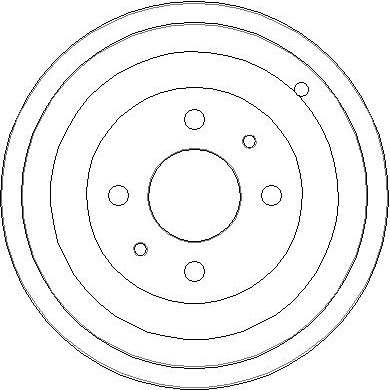 Tambour de frein National NDR227