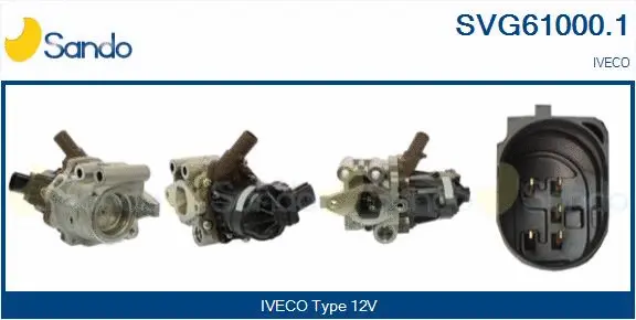 Vanne EGR SANDO SVG61000.1
