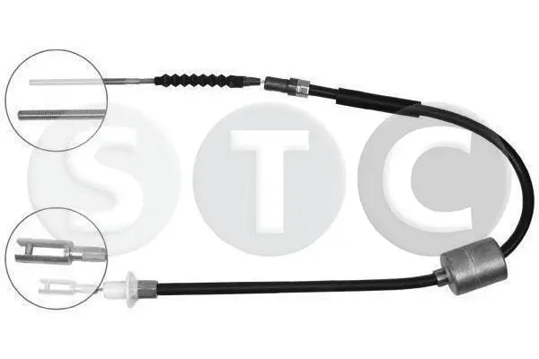 Tirette à câble, commande d'embrayage STC T480707