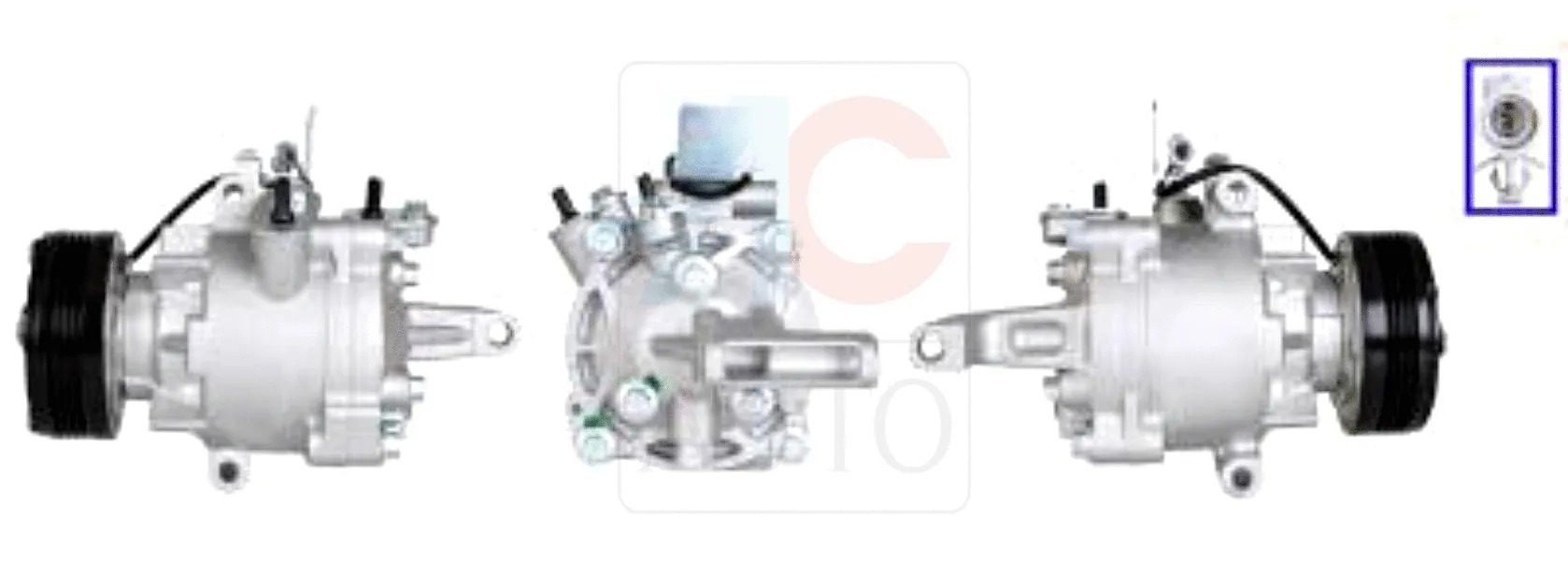 Compresseur, climatisation ACAUTO AC-01MI033