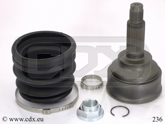 Jeu de joints, arbre de transmission CDX 236