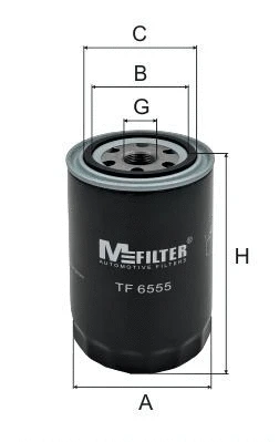Filtre à huile MFILTER TF 6555