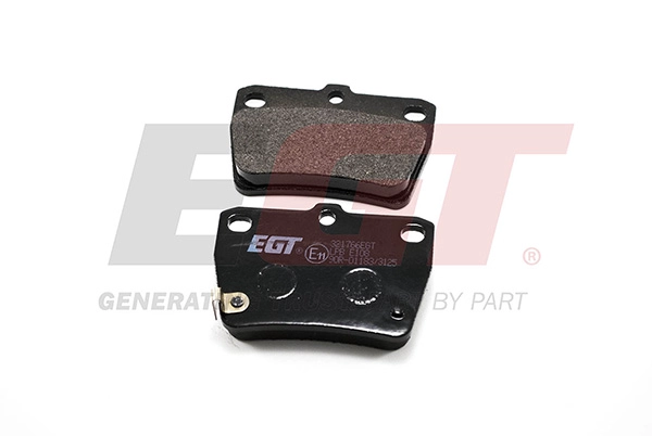Kit de plaquettes de frein, frein à disque EGT 321766EGT