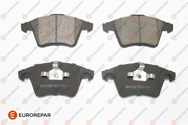 Kit de plaquettes de frein, frein à disque EUROREPAR 1639376080