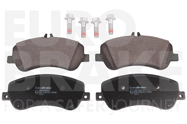 Kit de plaquettes de frein, frein à disque EUROBRAKE 5502223375