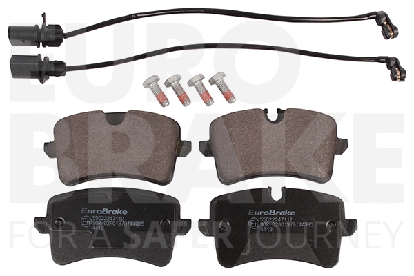 Kit de plaquettes de frein, frein à disque EUROBRAKE 55022247112