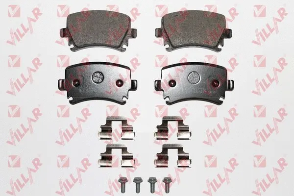 Kit de plaquettes de frein, frein à disque VILLAR 626.1219K