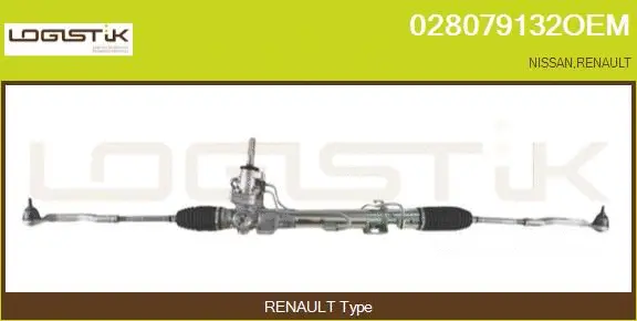 Crémaillère de direction LGK 028079132OEM