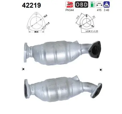 Catalyseur AS 42219