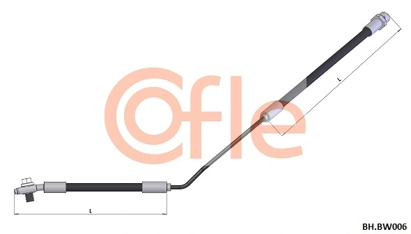 Flexible de frein COFLE 92.BH.BW006