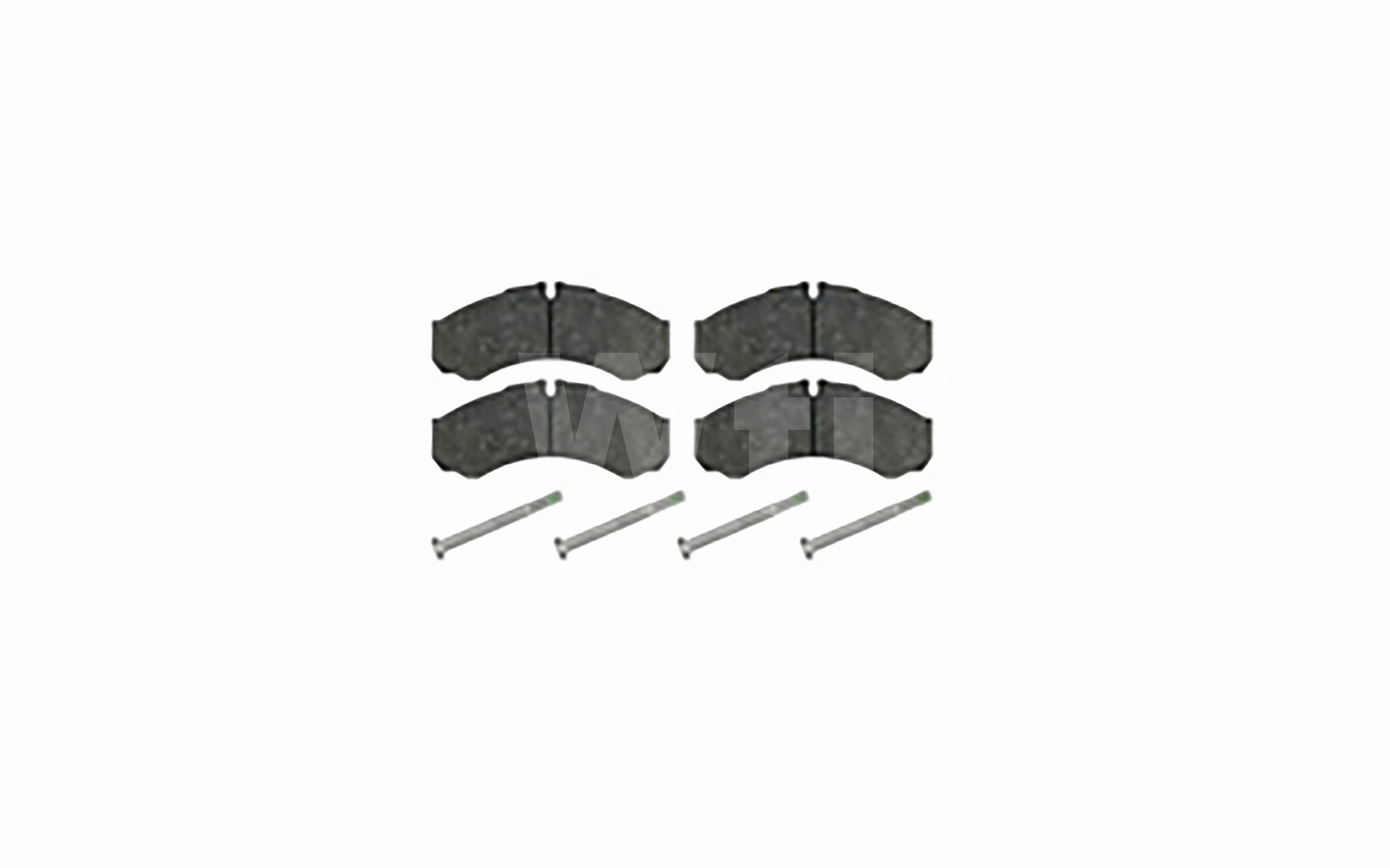 Kit de plaquettes de frein, frein à disque Wti Automotive A811582