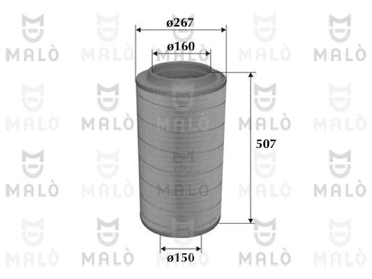 Filtre à air AKRON-MALÒ 1500120