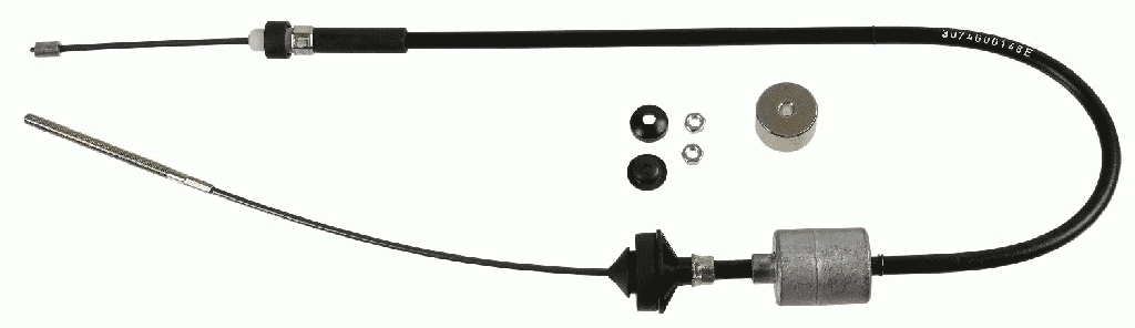 Tirette à câble, commande d'embrayage SACHS 3074 600 148