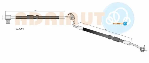 Flexible de frein ADRIAUTO 22.1295