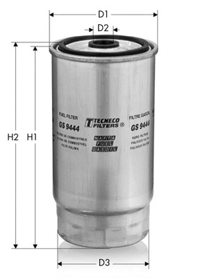 Filtre à carburant TECNECO FILTERS GS9444