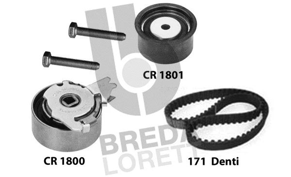 Kit de courroie crantée BREDA LORETT KCD0368