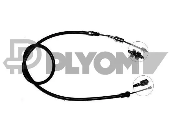 Tirette à câble, commande d'embrayage PLYOM P028443
