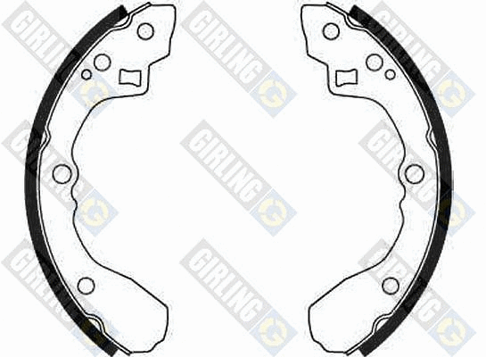 Jeu de mâchoires de frein GIRLING 5182059