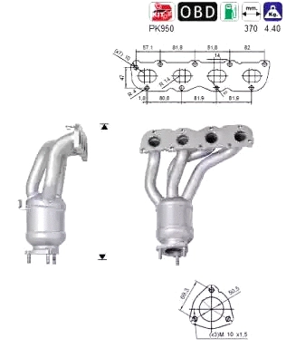 Catalyseur VEGAZ GmbH VK-355