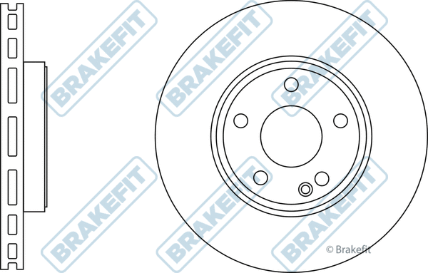 Disque de frein APEC SDK6745