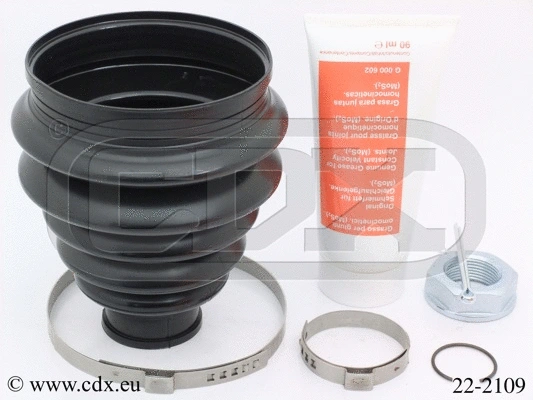 Jeu de joints-soufflets, arbre de commande CDX 22-2109