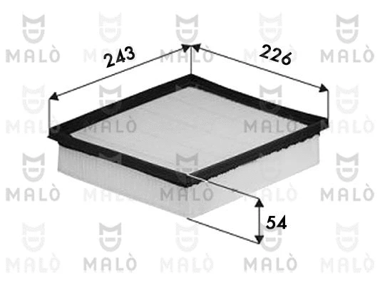 Filtre à air AKRON-MALÒ 1500651