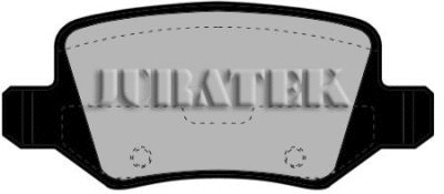 Kit de plaquettes de frein, frein à disque JURATEK JCP1782